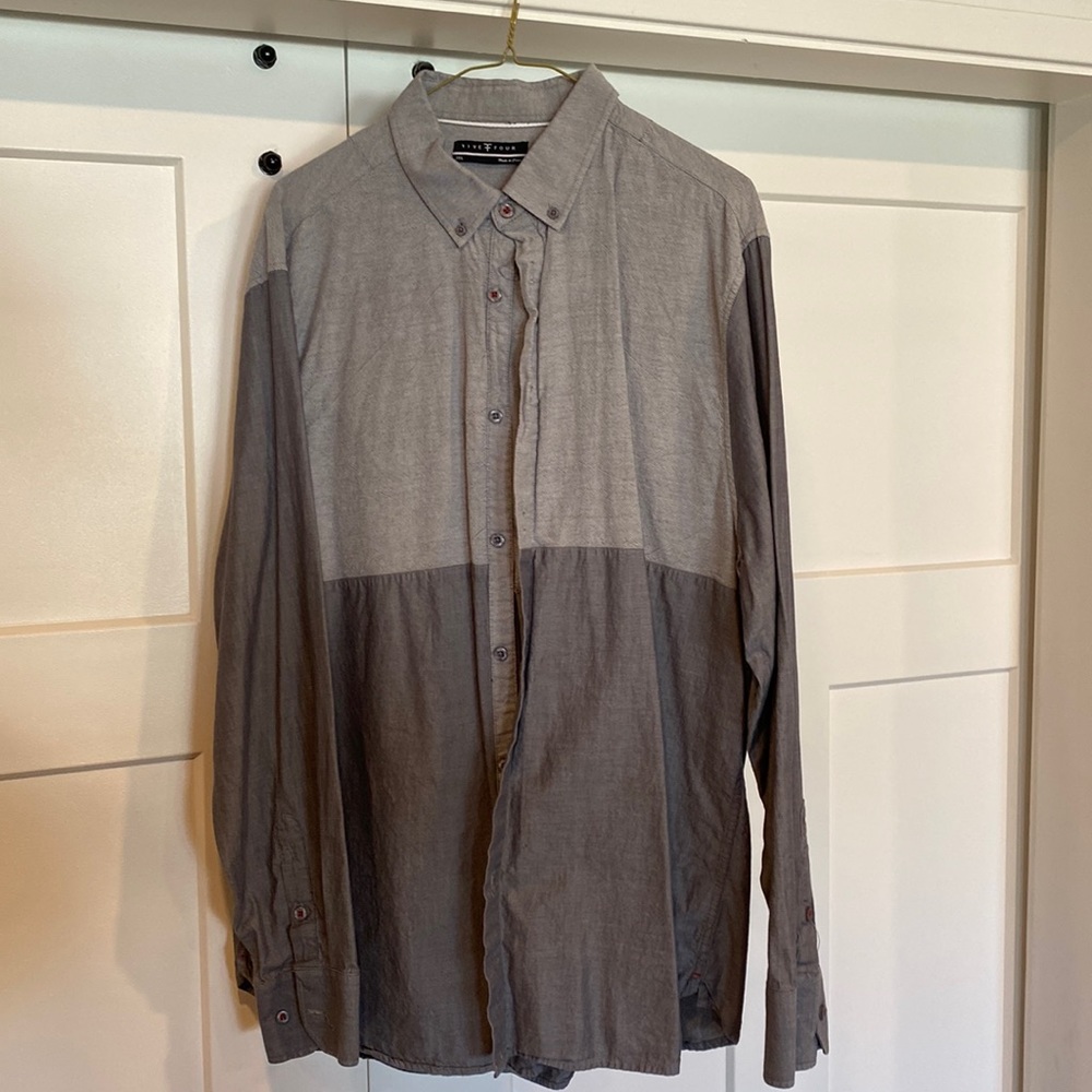 Five Four casual dress shirt two tone